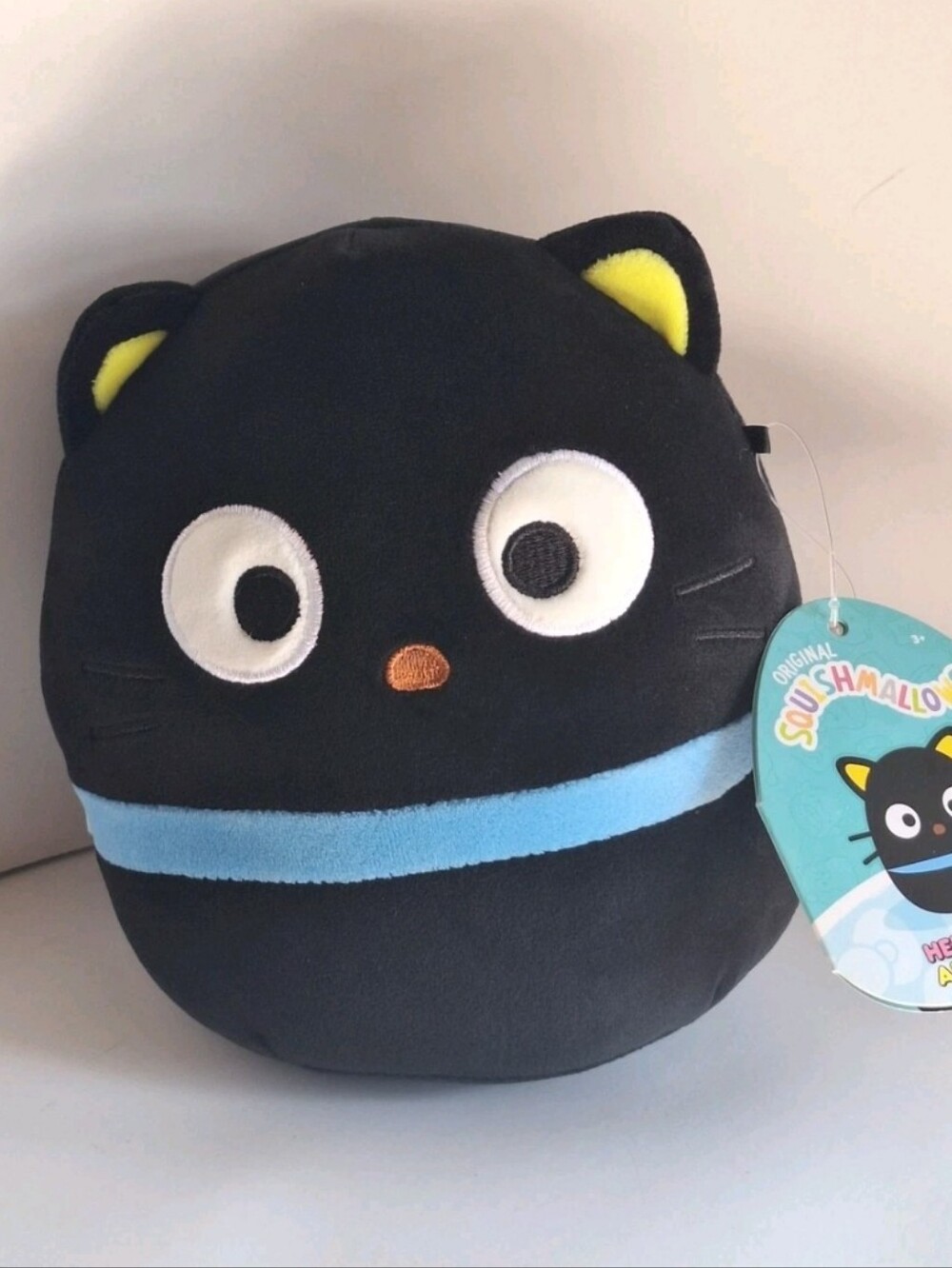 Original Squishmallow Chococat 6" Plush Hello Kitty And Friends New Black Cat